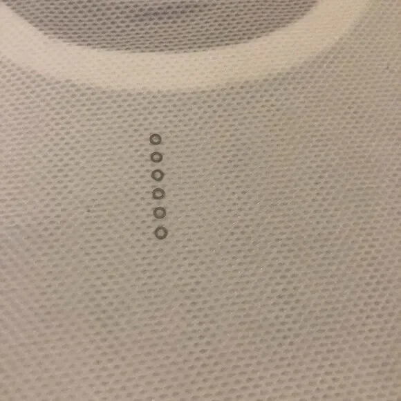 Nike Women's White Running Dri Fit Shirt Size M VB - Picture 7 of 8